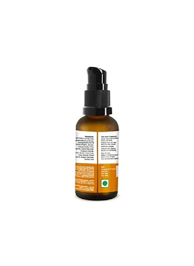 Inveda Concentrated Vitamin C Serum 20% Removes Dark Spots Gives Even Tone Bright & Tight Skin with Orange Peel Oil for Hydrated Youthful Glow 30ml  - Image 3