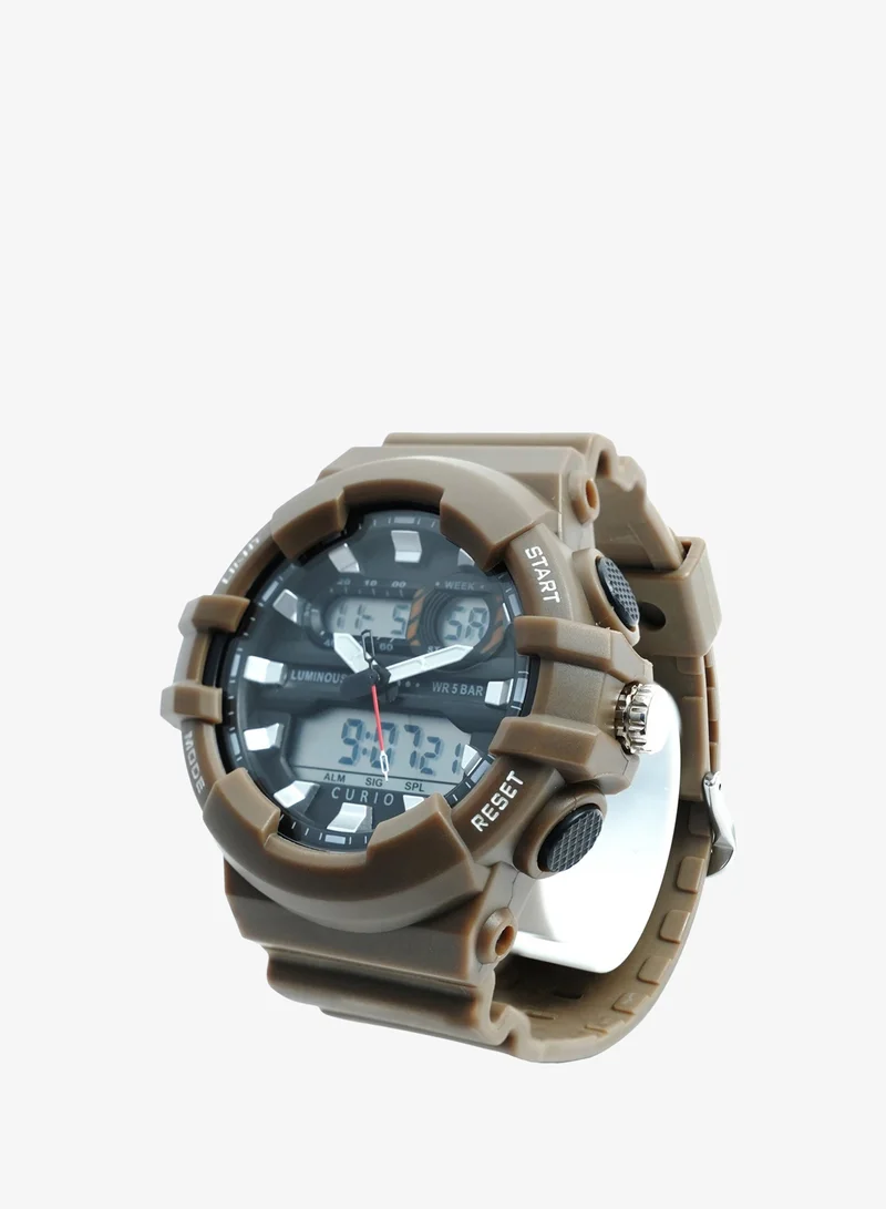 Curio Kids's Plastic Analog Digital Watch CU-2242GAD-4 - 50 mm