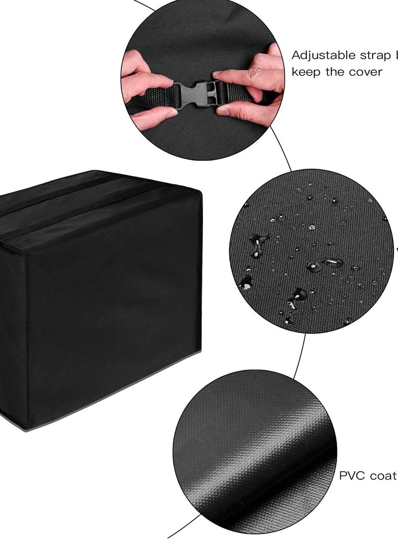 Window Air Conditioner Covers, Waterproof & Dust-Proof AC Protection Cover for Outside, Adjustable Straps for Secure Fit.  - Image 3