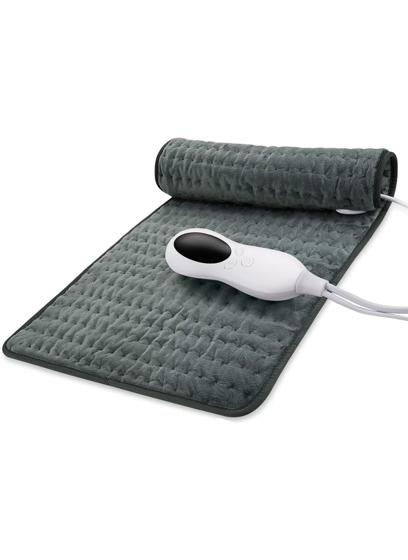 Generic Heating Pad - Electric Heat Pad for Back Pain and Cramps Relief Electric Fast Heat Pad with 10 Heat Settings Auto Shut Off Machine Washable 12" x 24"  - Image 1