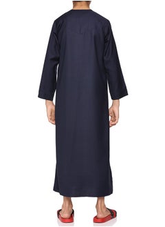 U.S. ELK Boy’s Emirati Kandura | Stitched Traditional Kids Arabic Thobe, Dishdasha, Kaftan for Boys | Long Sleeve Islamic Arab Dress with Side Pocket  - Image 4