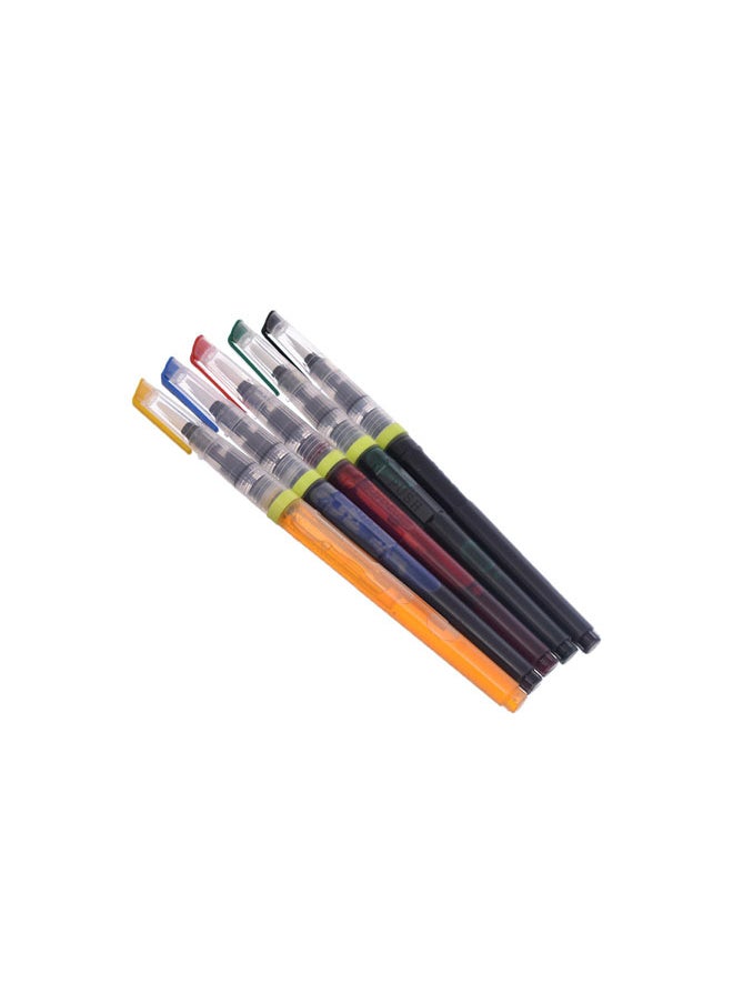 El Maayergy - Elmaayergy L-50 MS-010 Set Of 5 Pieces Of Refillable Colour Pen Paint Brush With Durable Material, Suitable For School And Home - Image 1