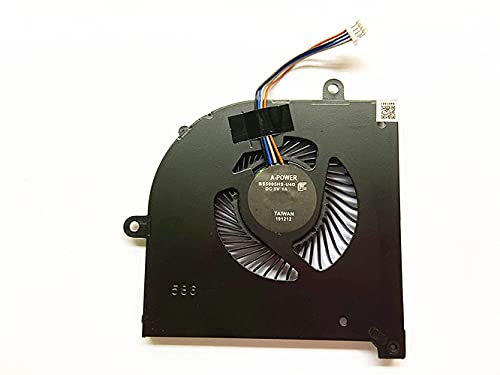 Nbparts مروحة تبريد وحدة المعالجة المركزية الجديدة متوافقة مع سلسلة MSI GS75 P75 MS-17G1 MS-17G2 DC5V 1A - Image 5