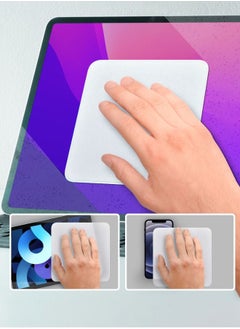 ان بي كي قطعتان من قماش التلميع المتوافق مع أجهزة Apple و MacBook والكاميرا وشاشات الإلكترونيات الأخرى ، وقماش تنظيف من الألياف الدقيقة ، ومواد ناعمة وغير كاشطة  - Image 5