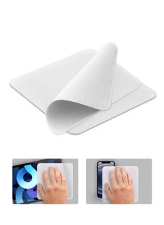 ان بي كي قطعتان من قماش التلميع المتوافق مع أجهزة Apple و MacBook والكاميرا وشاشات الإلكترونيات الأخرى ، وقماش تنظيف من الألياف الدقيقة ، ومواد ناعمة وغير كاشطة  - Image 1
