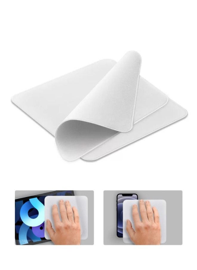 NPK 2-Piece Polishing Cloth Compatible with Apple, MacBook, Camera and Other Electronics Screens, Microfiber Cleaning Cloth, Soft, Nonabrasive Material  - Image 1