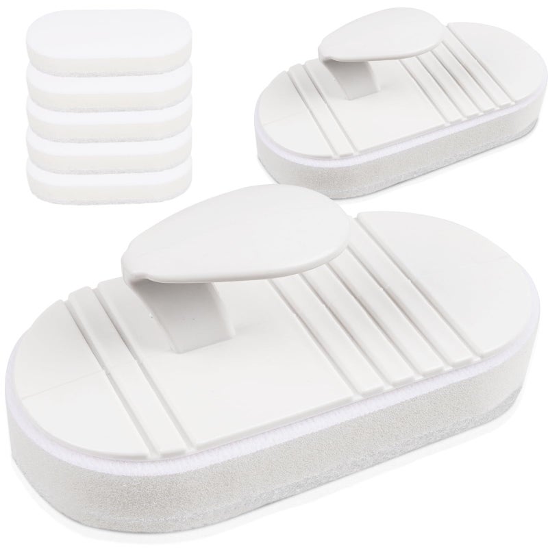 TidyMister Hot Tub & Spa Scrub Pad â€“ Flexible Handheld Non-Scratch Scouring Pads, Pool Tile & Surface Cleaning, Replaceable Design, 5 Pack - Image 1