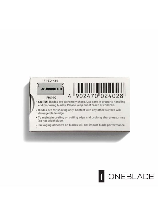 OneBlade 90 Feather FHS-10 Japanese Steel Razor Blades - Refill for OneBlade Core, Hybrid, & Genesis Razors - Single Blade Razor - Image 3