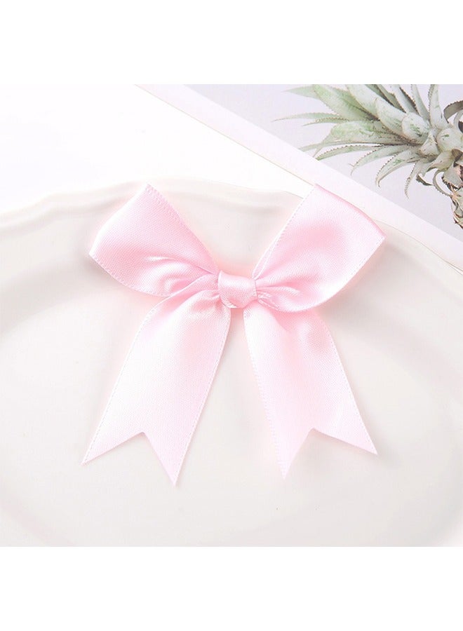 Pink Satin Bow Ribbon to Decorate Boxes and Gifts for Baby Showers and Birthdays, 25 pieces - Image 5