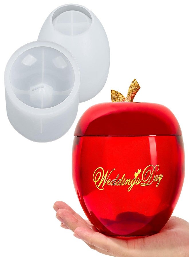 Dacies Large Apple Jar Resin Molds - Image 1