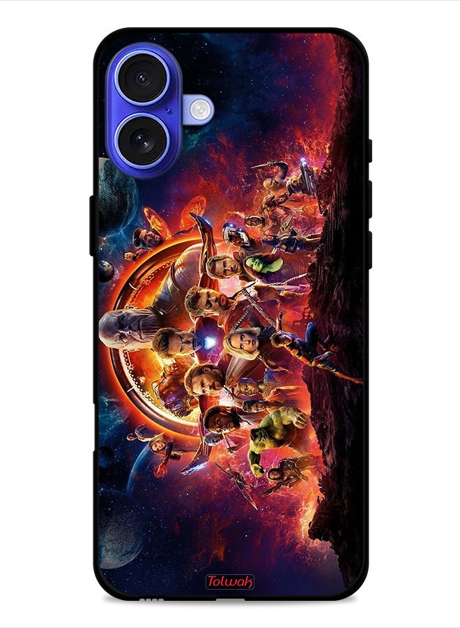Tolwak Apple iPhone 16 Plus Protective Case Cover Avengers - Image 1