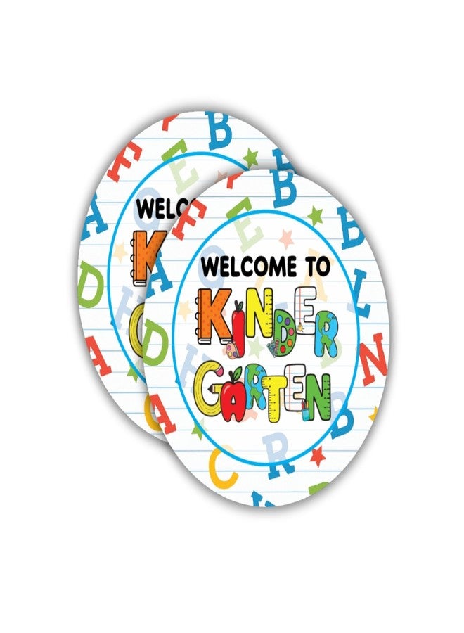 SOLMAY Alphabet-Themed Classroom Decoration Stickers - Back to School Welcome Decals, 40 Pieces for Bulletin Boards and Educational Displays - Image 1