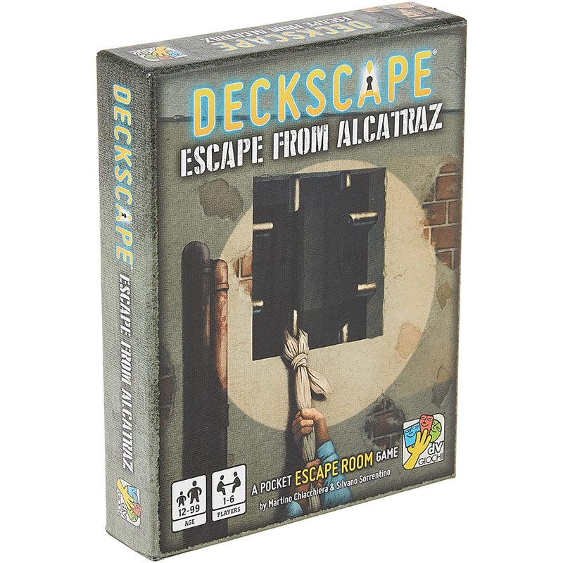DV GIOCHI Deckscape Escape from Alcatraz Card Game - Image 2