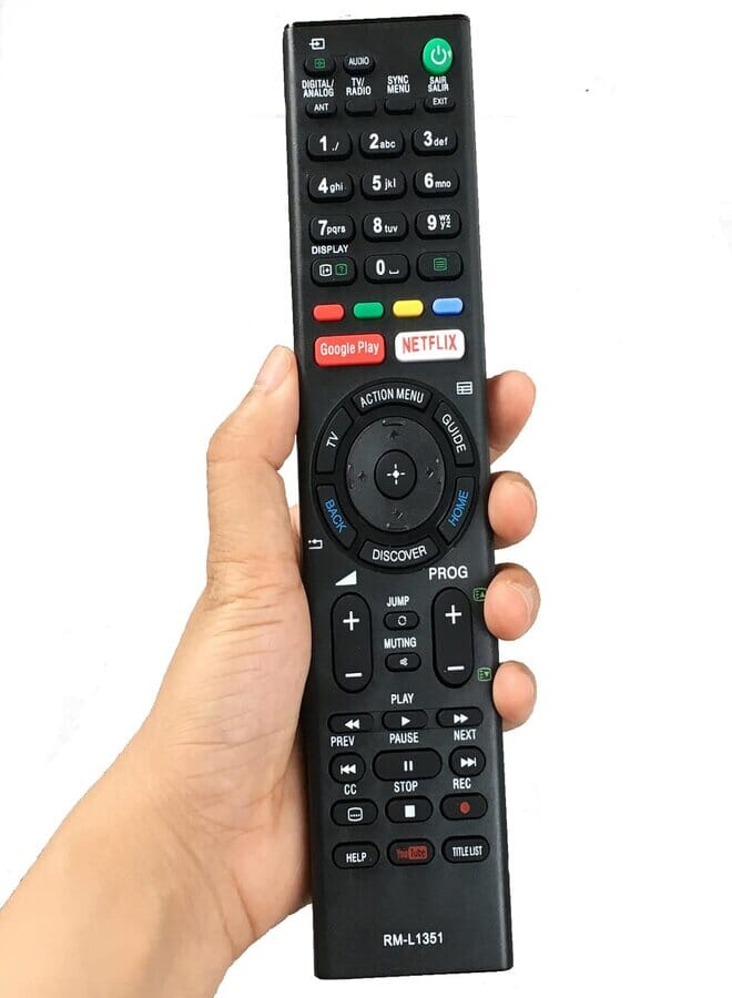 Remote RM-L1351, for Sony LCD/LED TV with Google Play & Netflix. - Image 4