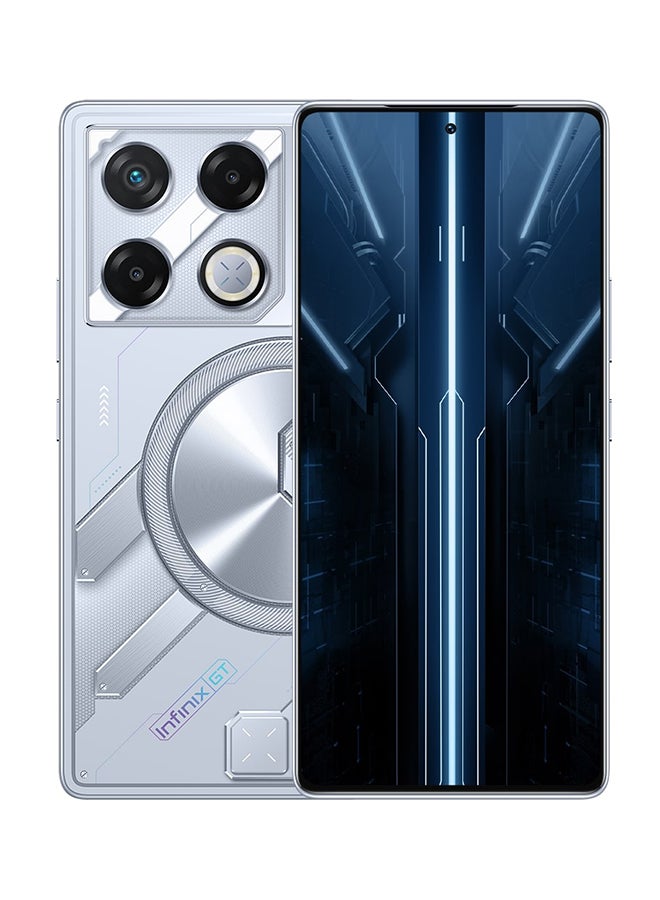 إنفينيكس GT20 Pro ثنائي الشريحة، ميكا فضي، 12+12 جيجابايت رام، 256 جيجابايت، 5G - إصدار الشرق الأوسط - Image 1
