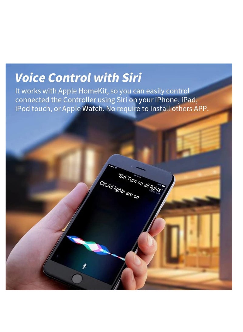 Excefore WiFi Smart Switch Light Switch, 16A Smart Relay, APP Remote Control, Voice Control, DIY Mode, Timer Function, LAN Control, No Hub Required, Compatible with Alexa/Google Home - Image 4
