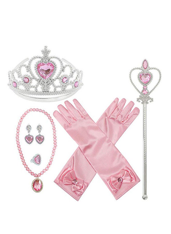 Beauenty Girls Dress Costume For Kids Girls Princess Dress Up With  Accessories Birthday Party Cosplay Outfits - Image 4