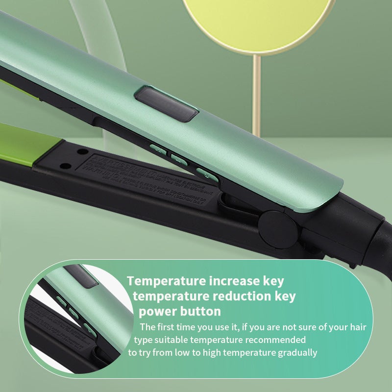 WAIKIL Ceramic Straightening Iron with Multi-Temperature Settings, Fast Heating, and Gentle on Hair - Image 3