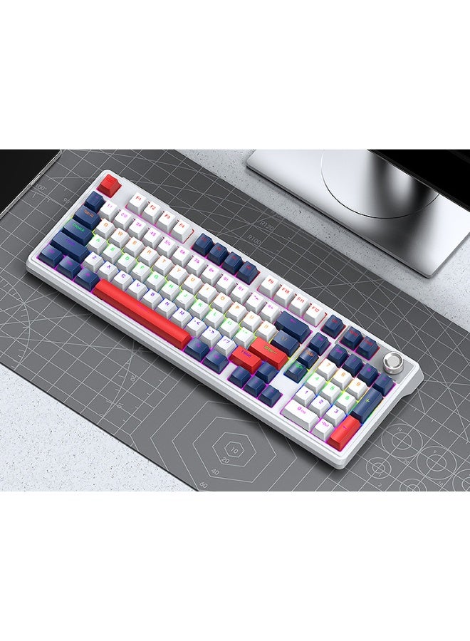 T78 Wireless Mechanical Keyboard - Tri-Mode Bluetooth Hot-Swappable Customizable RGB Gaming Keyboard - Image 5