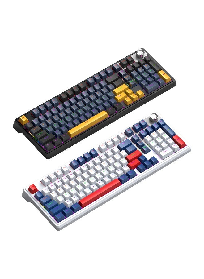 T78 Wireless Mechanical Keyboard - Tri-Mode Bluetooth Hot-Swappable Customizable RGB Gaming Keyboard - Image 2