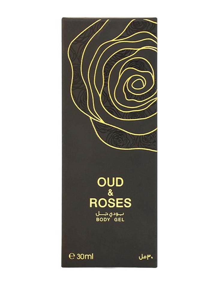 أحمد المغربي جل للجسم عود وورود – 30 مل - Image 2