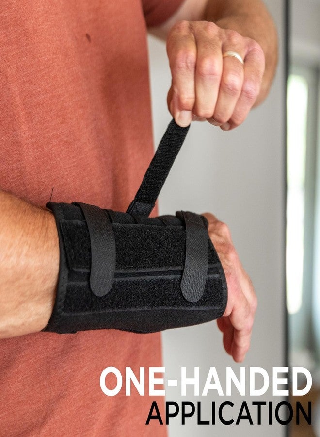 بريس أبيليتي دعامة معصم للألعاب من BraceAbility - واقي داعم لألعاب الفيديو لأجهزة الألعاب المنزلية، أو أجهزة الكمبيوتر المحمولة، أو أجهزة الكمبيوتر الشخصية، ولوحة المفاتيح والماوس، للاعبين الذين يعانون من آلام الإجهاد المتكرر أو متلازمة النفق الرسغي (اليد اليمنى). - Image 4