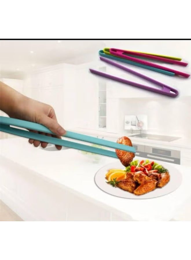 حامل طعام سيلكون مقاوم للحرارة  متعدد الألوان. - Image 2