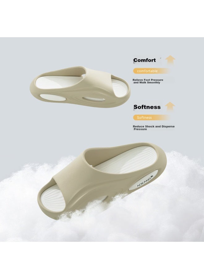 Aokang Men's Sports Slippers, Summer Outdoor Wear, Comfortable Eva Sole, Non-slip And Odor-resistant, Thick-soled Beach Sandals For Me - Image 4