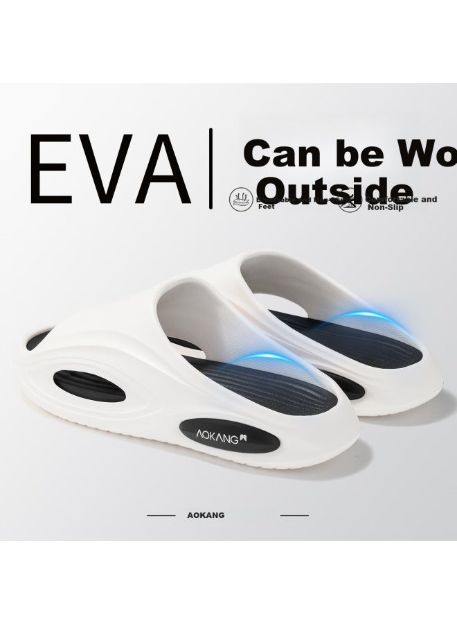 Aokang Men's Sports Slippers, Summer Outdoor Wear, Comfortable Eva Sole, Non-slip And Odor-resistant, Thick-soled Beach Sandals For Me - Image 1