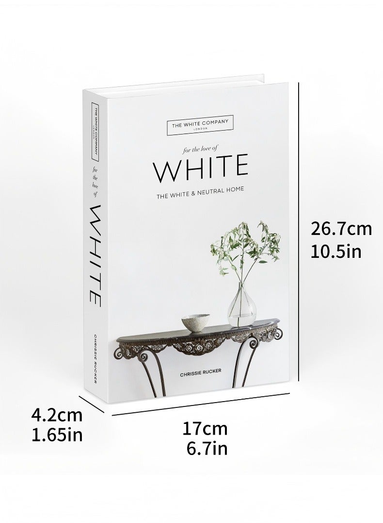 إن إير 6 قطع الحديثة الإنجليزية الحد الأدنى فو كتاب طوي الزخرفية عينة غرفة عرض لفندق مكتبة الديكور - Image 2