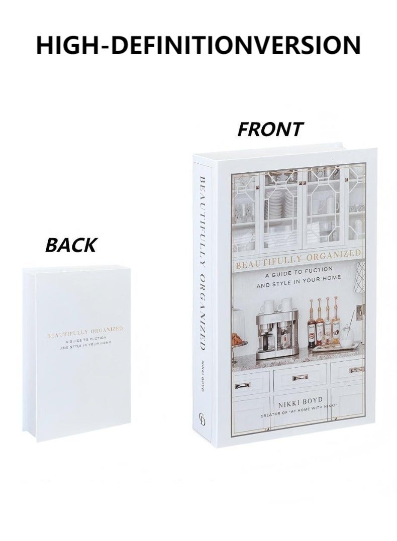 إن إير 6 قطع الحديثة الإنجليزية الحد الأدنى فو كتاب طوي الزخرفية عينة غرفة عرض لفندق مكتبة الديكور - Image 5