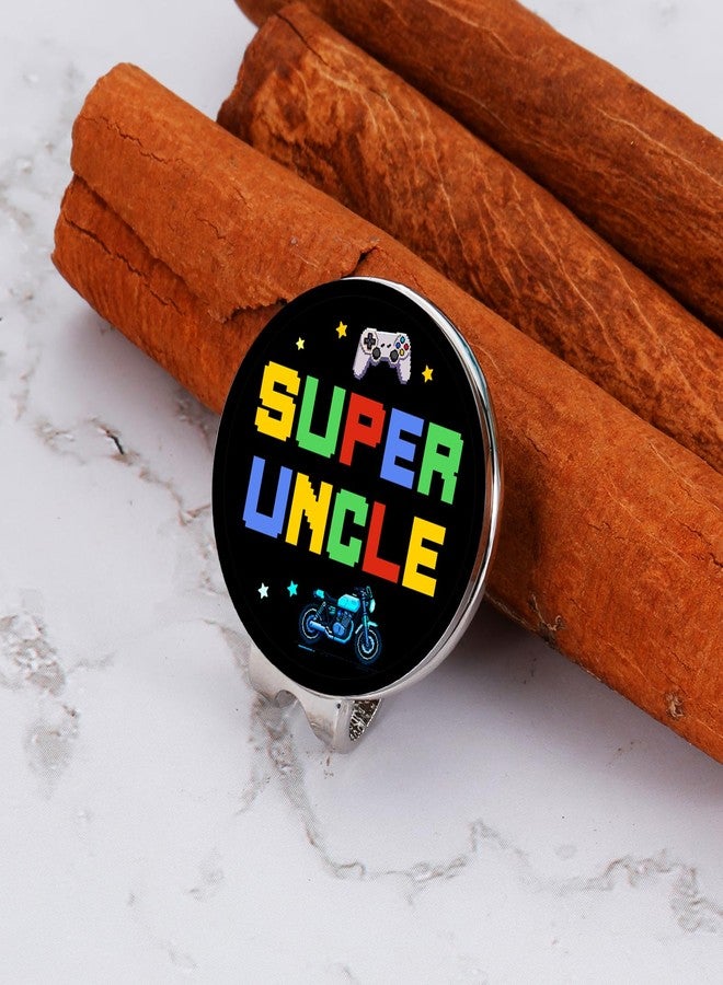CYKARA Funny Valentines Day Uncle Golf Ball Maker Hat Clip Fathers Day Accessories Gifts for Unc Birthday Gift for Uncle from Niece Nephew Promoted to Funcle Cool Baby Announcement from Sister - Image 3