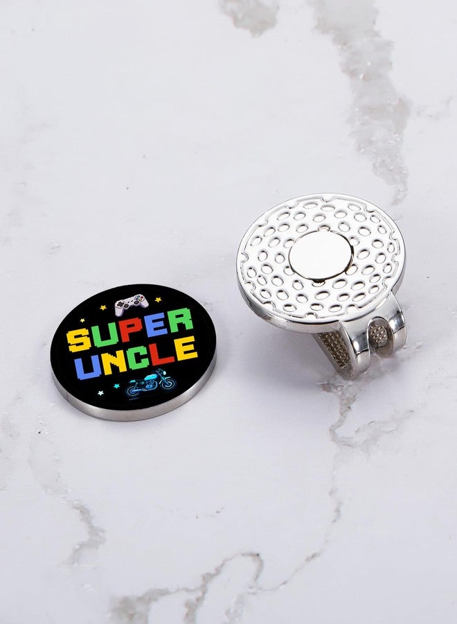 CYKARA Funny Valentines Day Uncle Golf Ball Maker Hat Clip Fathers Day Accessories Gifts for Unc Birthday Gift for Uncle from Niece Nephew Promoted to Funcle Cool Baby Announcement from Sister - Image 4