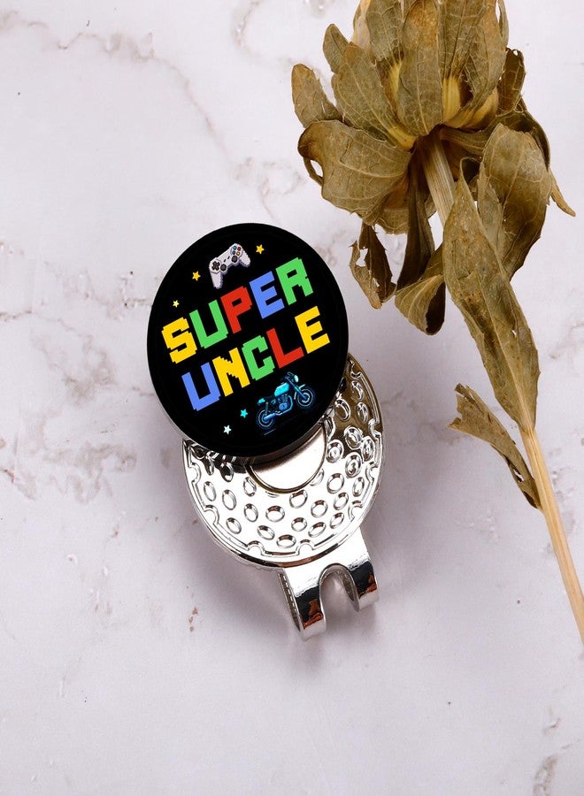 CYKARA Funny Valentines Day Uncle Golf Ball Maker Hat Clip Fathers Day Accessories Gifts for Unc Birthday Gift for Uncle from Niece Nephew Promoted to Funcle Cool Baby Announcement from Sister - Image 2