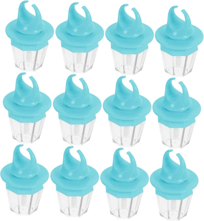 Outanaya 12pcs Refillable Lip Gloss Tubes -shaped Bottles for Lip Balm Storage Practical and Lightweight Empty Containers for Travel - Image 1