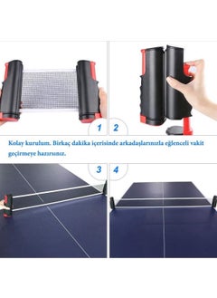 Buffer Telescopic Portable Non-Slip Ping Pong Table Tennis Net Apparatus from Edizce  - Image 5