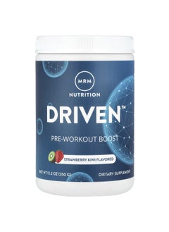 MRM Nutrition MRM Nutrition, DRIVEN™, Pre-Workout Boost, Strawberry Kiwi, 12.3 oz (350 g)  - Image 1