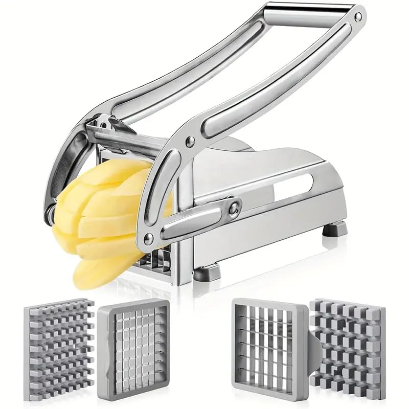 LEKORED LEKORED Stainless Steel Home French Fries Potato Chipser Salad Chipser Strip Cutting Cutter Machine Maker Slicer Chopper Dicer Snacks Finger  - Image 1