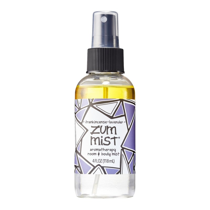 ZUM Indigo Wild Zum Mist Room Body Spray Aromatherapy Essential Oil Spray Natural Body Mist Room Spray FrankincenseLavender Scent 4 fl oz