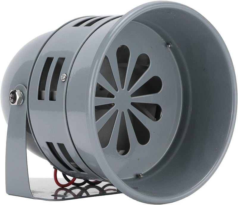 klarako Electric Motor Driven Horn, Electric Motor Alarm/Siren Mini Fireproof Sound System for Construction Sites Substations Factories - Image 1