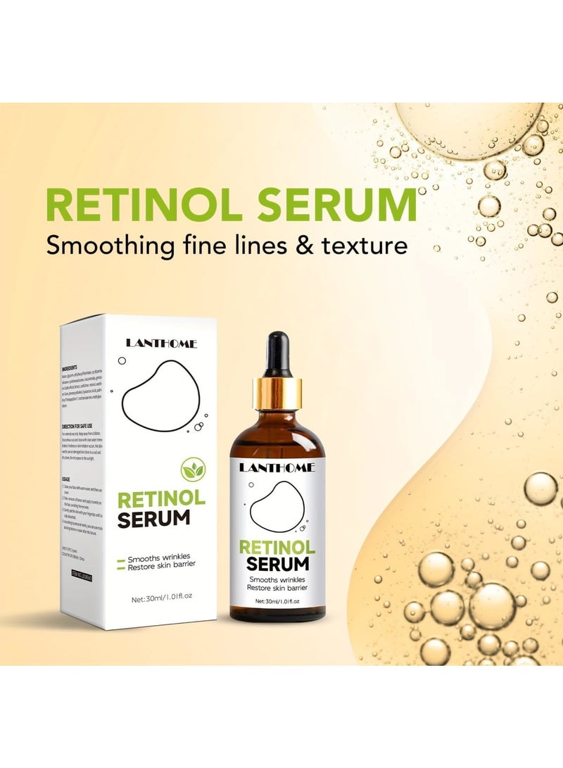 KASTWAVE Retinol Serum for Face, Anti Aging Face Serum, Skin Radiance Treatment Facial Retinol Serum for Spot Removal&Scar Reduction, Acne Treatment&Pore minimizer, for Smooth Skin&Daily Skincare Routine  - Image 2