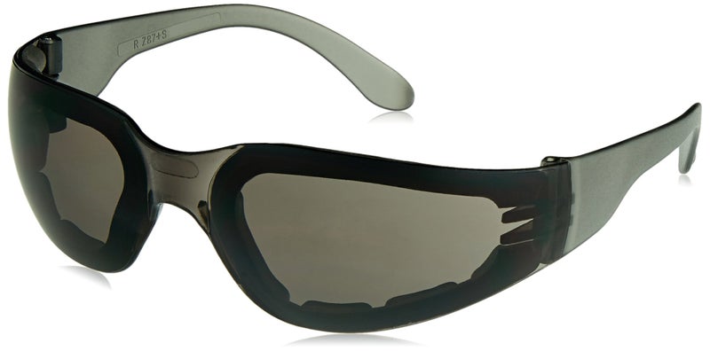 Radians Smoke Safety Glasses AntiFog Foam Lined Regular MRF121ID