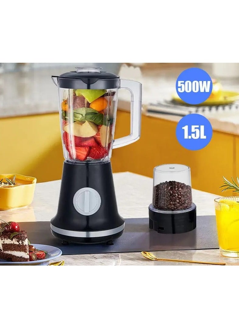 500w Smart Blender Fruit Juicer Food Processor Ice Smoothies Blender Mixer High Power Juice Maker Crusher