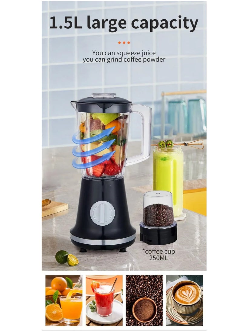 500w Smart Blender Fruit Juicer Food Processor Ice Smoothies Blender Mixer High Power Juice Maker Crusher