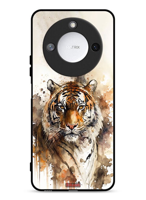 Honor X9c Smart 5G Protective Case Cover Leopard Abstract Art
