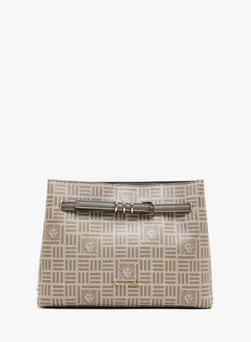 ANNE KLEIN Anne Klein Patterned Pu Crossbody Bag