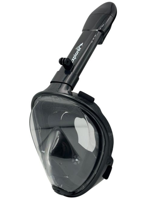 ماسك غوص للبحر والسباحة برؤية بانورامية 180 درجة   ماسك غطس كامل للوجه ضد الضباب والتسريب، مناسب للكبار والأطفال للاستمتاع بتجربة غوص آمنة وواضحة في البحر أو حمام السباحة