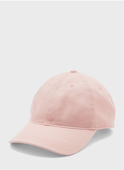 Logo Printed Curved Peak Cap