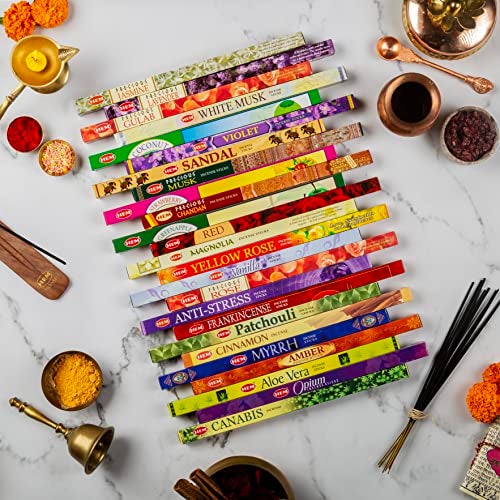 Hem Aroma Collection 25 Different Scents, 200 Sticks - Image 4
