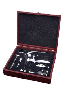 Generic New zinc alloy wine nine-piece silver bronze rabbit head red wine bottle opener set  - Image 1